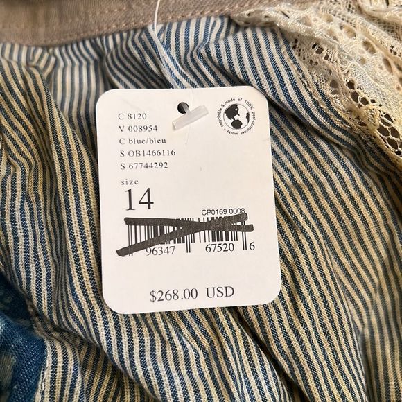 Free People x We The Free Love Tattered Skirtall - Picture 6 of 6